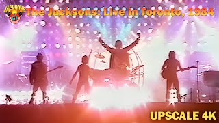 The Jacksons - Victory Tour Toronto 1984 (4k Upscale 60fps)