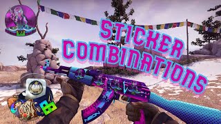 Best CSGO10 Sticker Combos 2022 Edition [1080p 60 FPS]