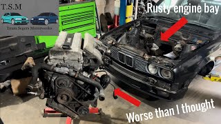 BMW E30 - Full Refresh - EP3 - Engine And Engine Bay Prep