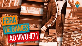 Feira de Games 🎮 AO VIVO 🔴 Gameteczone LIQUIDAÇÃO de GAMES #71