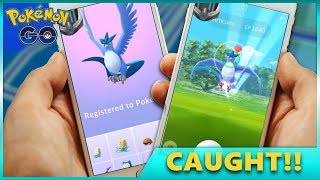 POKEMON GO EPIC LEGENDARY CATCH + HOW MANY TRAINERS TO CATCH ARTICUNO