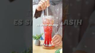 Es Sirup Selasih | Ide Minuman Segar