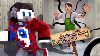 😱СЕКРЕТНЫЙ ПОБЕГ ИЗ ЗАКУЛИСЬЯ ЗЛЫХ РОДИТЕЛЕЙ в SCHOOLBOY RUNAWAY в Майнкрафт..