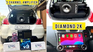 SWIFT Hi-End AUDIO | 5 Channel ONKYO Amplifier | Diamond 2K ANDRIOD | ₹65 हाजर मै सब कुछ 😱 JL AUDIO