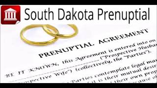 South Dakota prenuptial agreement