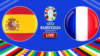 🔴 SPANIEN vs. FRANKREICH LIVE | Uefa Euro 2024 SEMI-FINAL | WATCHPARTY - WATCHALONG