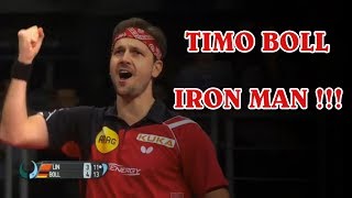 ЖЕЛЕЗНЫЙ TIMO BOLL НАСТОЛЬНЫЙ ТЕННИС. ПРОВАЛ LIN GAOYUAN настольный теннис