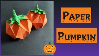 Paper pumpkin for Halloween- 290