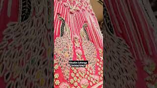 Peacock Design Handwork Primium Bridal Lehenga #shor#zardoziwork #viral#trending #short