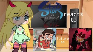 SVTFOE reacts to Marco's future as Alastor ||SVTFOE x HH|| Gacha ||2/2