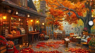 Cozy Autumn Jazz Vibes ☕ Ethereal Jazz & Nostalgic Melodies for Your Soul – Study in Tranquility 🍂