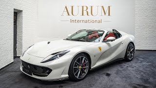 [2022] Ferrari 812 GTS V12 BIANCO ITALIA WHITE 1 OF 1 SPEC Walkaround by AURUM International [4K]