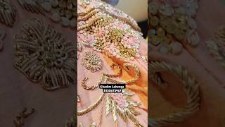 Zardozi Work Primium Bridal Lehenga Designs #lehenga #zardosiwork #wedding