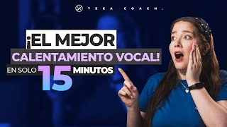 PREPARA Y LIMPIA TU VOZ ANTES DE CANTAR CON ESTOS EJERCICIOS DE CALENTAMIENTO VOCAL EN 15 MINUTOS