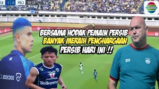 Bersama Bojan hodak pemain mendapatkan penghargaan 🔥berita Persib hari ini