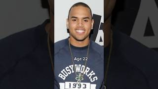 Chris Brown’s Age from 35 to 13 😮😮 #chrisbrown #nostalgia #nostalgic #age #shorts #throwback