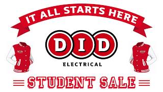 Student Sale Now on at DID.ie