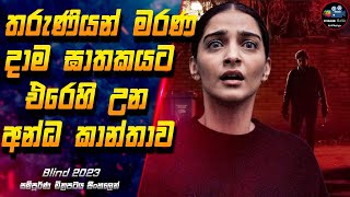 තරුණියන් මරණ දාම ඝාතකයට එරෙහි උන අන්ධ කාන්තාව 😱 Blind 2023 Full Movie in Sinhala | Inside Cinema