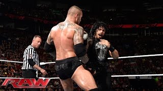 Roman Reigns vs. Randy Orton: Raw, May 4, 2015