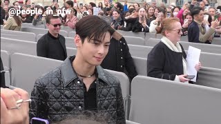 Cha Eunwoo 차은우 (ASTRO 아스트로) - Dior Spring Summer 2023 fashion show in Paris - 27.09.2022