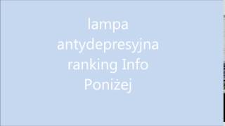 lampa antydepresyjna ranking