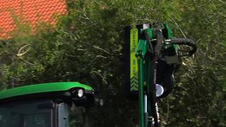 Hedge trimmer for compact tractor, loader and tractor | GreenTec RC series (EN)