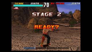 Tekken 3 Force Mode Jin Gameplay