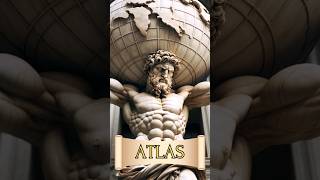 Atlas: El Titán que Sostuvo el Cielo #shorts