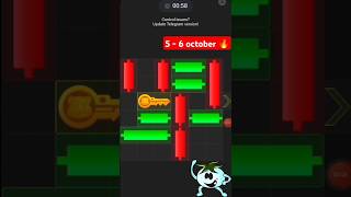 Mini Game Today 5 October Hamster Kombat How To Solve Mini Game Puzzle in Hamster Kombat (💯) SOLVED🔥