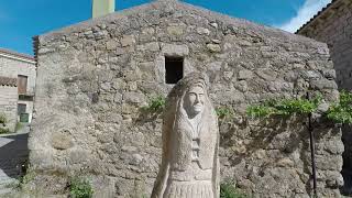 Aggius, characteristic village with its stone houses, in the heart of Gallura (IT)