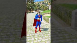 Superman's Voice Becomes Like A Girl's Voice After Drinking JUICE in GTA 5 😱 #shorts