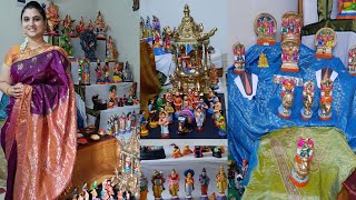 Navarathri Golu 2021 | எங்க வீட்டு கொலு | Brahmotsavam Golu Set |  Latest Golu Tour | Golu Chennai