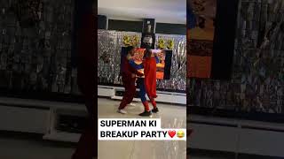 SUPERHEROES KI Breaup PARTY😂😂😂 #superheroes #shortsbeta #shorts #party #funnyvideo