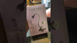 Saviland UV mini Nail Lamp|| #softgel #application #naillamp #beginnerfriendly