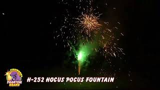 H 252 Hocus Pocus Fountain