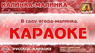 Караоке - "Калинка - малинка" Новая версия | Русская народная песня