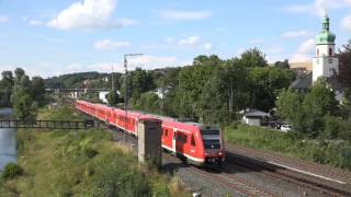 Ludmilla, BR 612, BR 223 und mehr in Oberfranken 28.07.16