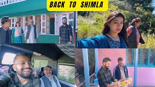 Our Trip Is Over // Back To Shimla // Neha Ke Ghar Se Mila Dher Sara Saman // Bye - Bye To Keeth