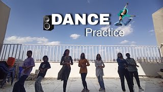 Group Dance Practice || Silver Oak University || Ahmedabad #vlog #campus