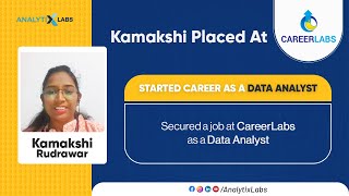 Kamakshi's Journey from an Aspirant to Accomplished Data Analyst!