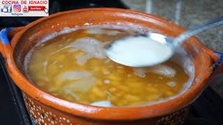 FRIJOLES DE LA OLLA muy suavecitos