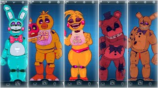 FNAF AR Retro Animatronic Workshop Animations