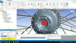 Static Structural Analysis on Bike Tyre || Ansys Workbench