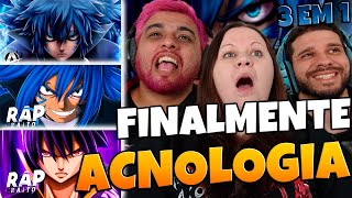 3 EM 1 Acnologia & Zeref (Fairy Tail) | ANIRAP + KAITO | FAMILY REACTS