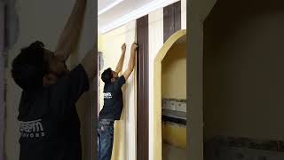 Wall Seepage treatment with PVC Wall Panelling| Best PVC Wall Panelling in Delhi | Aggarwal Foam