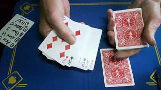 This is a 4 card prediction card trick tutorial/mental magic tricks