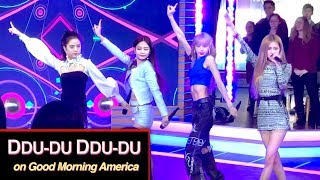 FANCAM | BLACKPINK on 'GMA' - "DDU-DU DDU-DU" (60fps, 02-12-19)