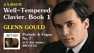 バッハ Bach: 平均律 第1巻 第7番 変ホ長調 Well Tempered Clavier 1 No. 7 BWV852/グレン・グールド Glenn Gould/レコード/高音質