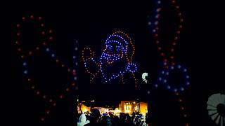 Exploring Christmas Drone Show at Grapevine, TX #aiexplore #ytshorts #droneshow #drone