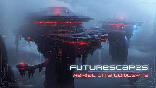 Futurescapes - Aerial View Concepts #design #scifi #gaming #conceptart